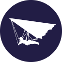 Hang Gliding Icon